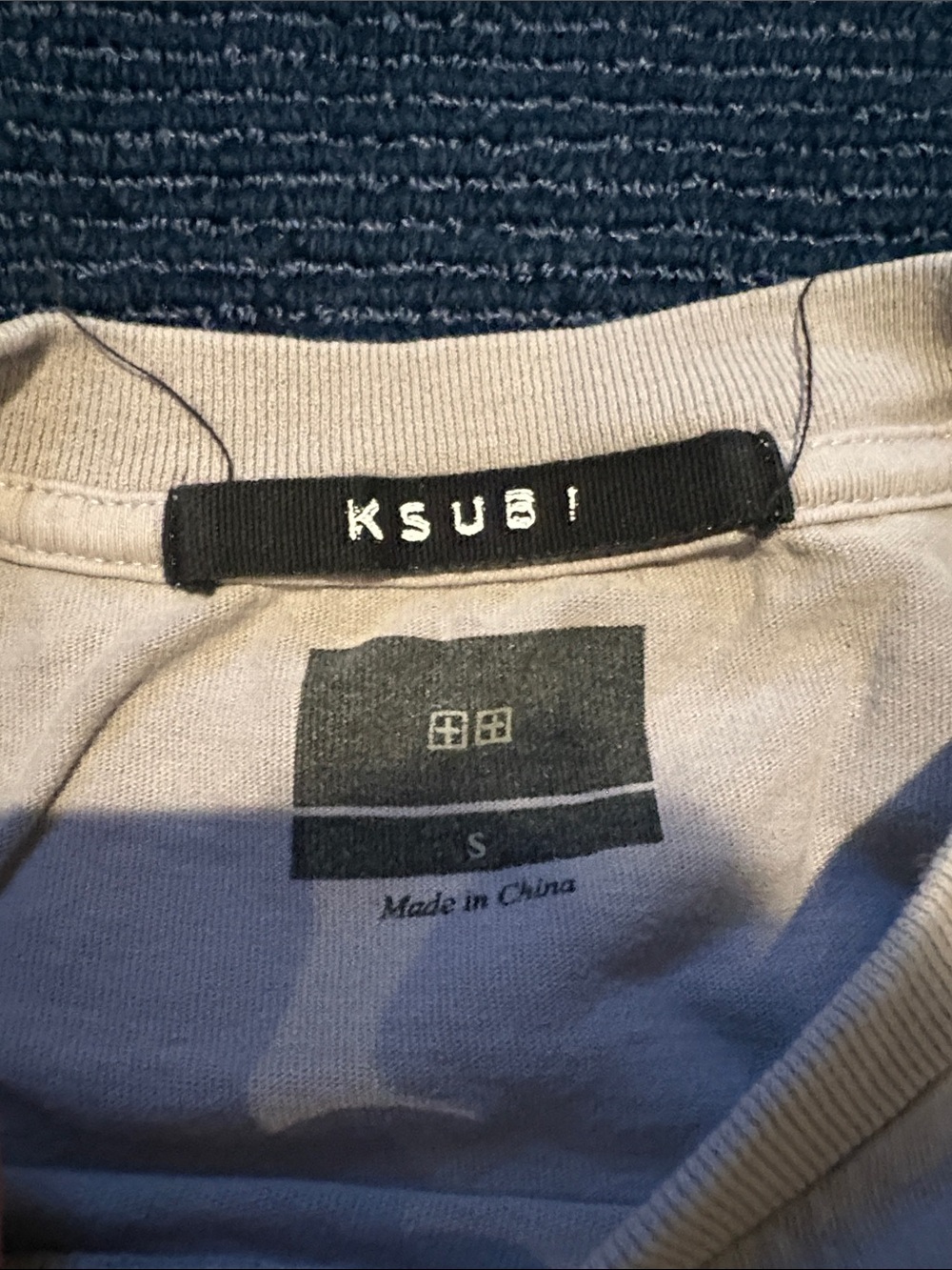 Men's Light Lavender KSUBI tee shirt size small - Picture 2 of 3